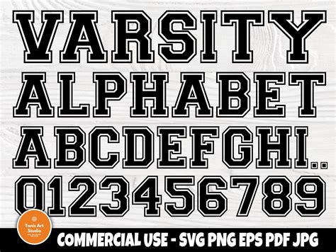 varsity font generator.